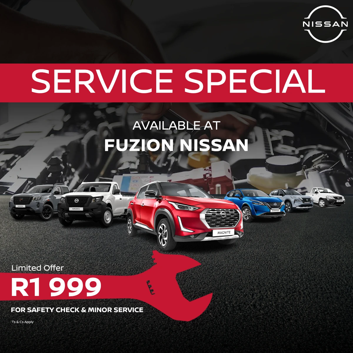 Fuzion Nissan Service Special